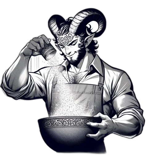 food, staff, mask, dragon transparent PNG cut-out