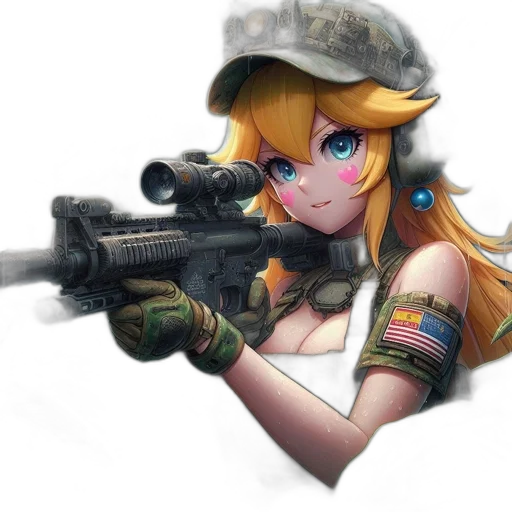 weapon, staff, animal, robot transparent PNG cut-out