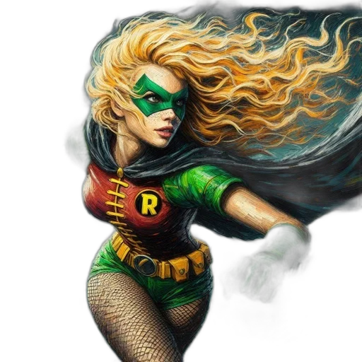 comic book art, fantasy art, concept art, photorealistic transparent PNG cut-out