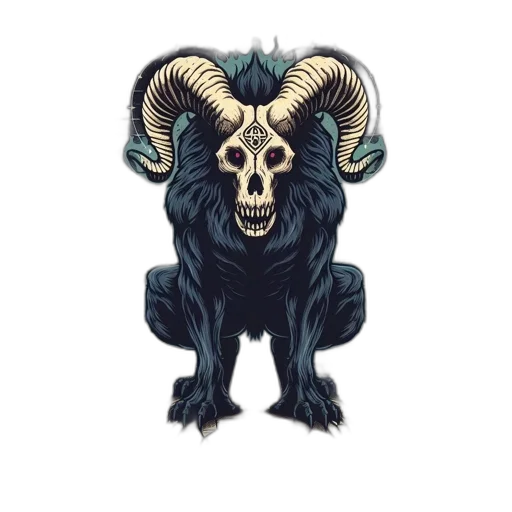 animal, creature, mask, concept art transparent PNG cut-out