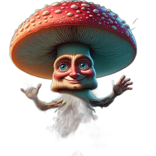 hat, creature, face, food transparent PNG cut-out