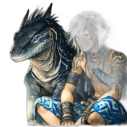 dragon, animal, creature, fantasy art transparent PNG cut-out