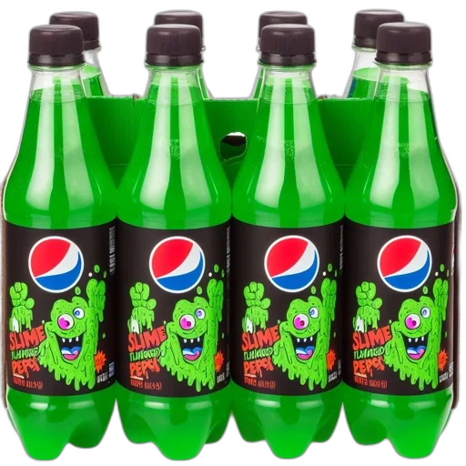 bottle, food, 3d render, green transparent PNG cut-out