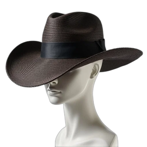 hat, 3d render, photorealistic, mannequin transparent PNG cut-out