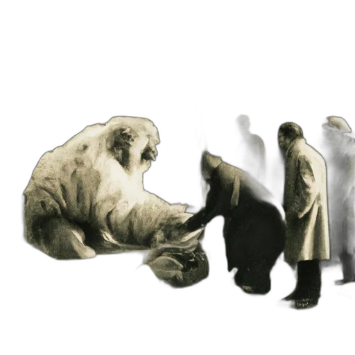 creature, animal, mask, concept art transparent PNG cut-out