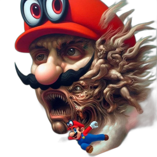 mask, face, creature, hair transparent PNG cut-out
