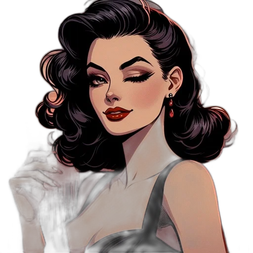 comic book art, cartoon, concept art, fantasy art transparent PNG cut-out