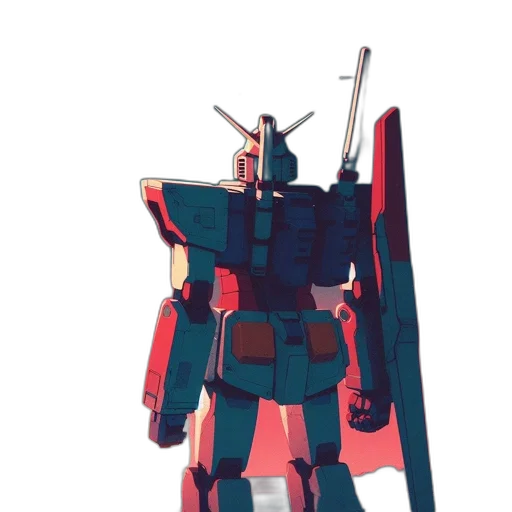 robot, weapon, sword, jacket transparent PNG cut-out