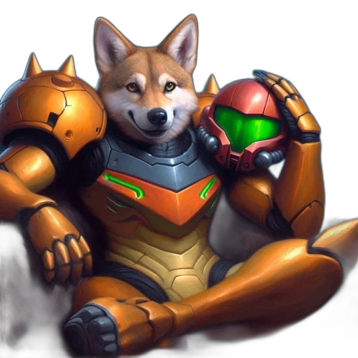 robot, animal, concept art, pixel art transparent PNG cut-out