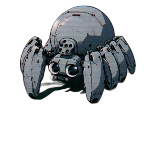 robot, creature, mask, weapon transparent PNG cut-out