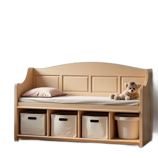 furniture, 3d render, toy, storage transparent PNG cut-out