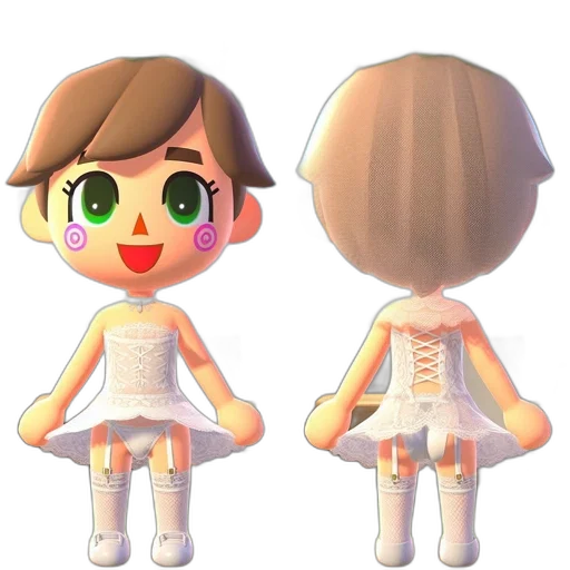 dress, mask, face, creature transparent PNG cut-out