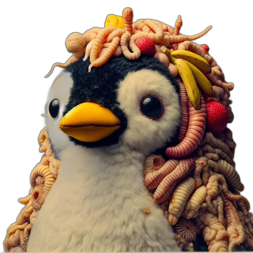 animal, hat, crown, creature transparent PNG cut-out