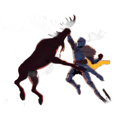 sword, weapon, staff, animal transparent PNG cut-out