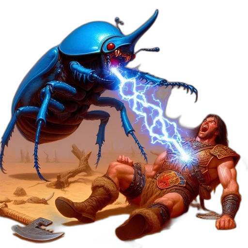 creature, concept art, fantasy art, comic book art transparent PNG cut-out