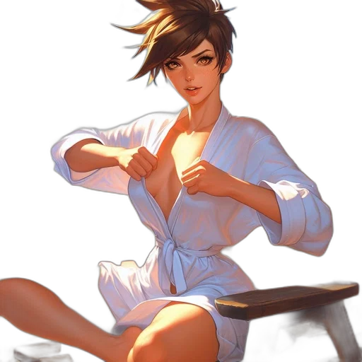 dress, staff, jacket, concept art transparent PNG cut-out