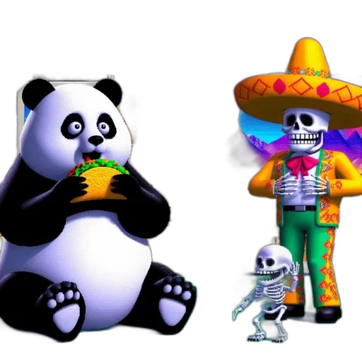 concept art, 3d render, pixel art, monochrome transparent PNG cut-out