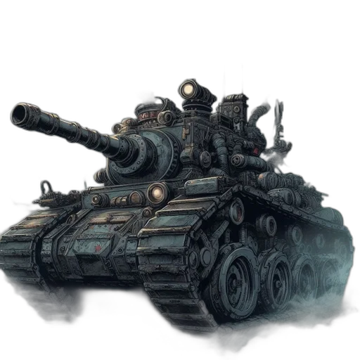 weapon, robot, car, concept art transparent PNG cut-out