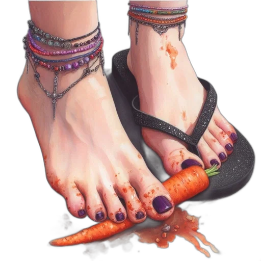 shoes, jewelry, food, photorealistic transparent PNG cut-out
