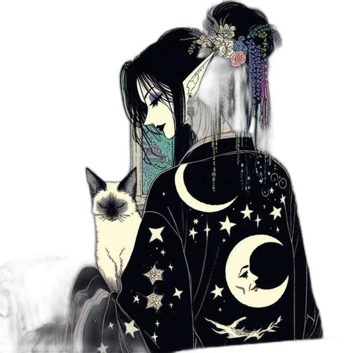 dress, mask, fantasy art, concept art transparent PNG cut-out