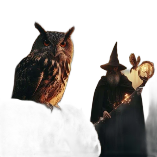 staff, mask, crown, concept art transparent PNG cut-out