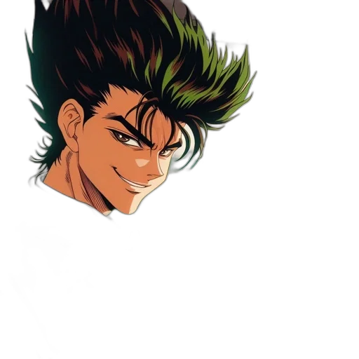 hair, face, mask, dragon transparent PNG cut-out