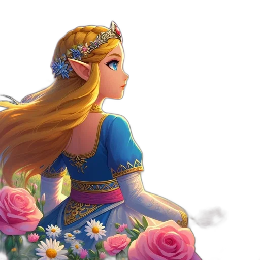 dress, crown, fantasy art, concept art transparent PNG cut-out