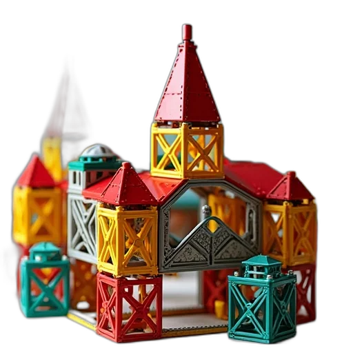 crown, building, 3d render, concept art transparent PNG cut-out