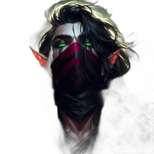 mask, face, dragon, creature transparent PNG cut-out