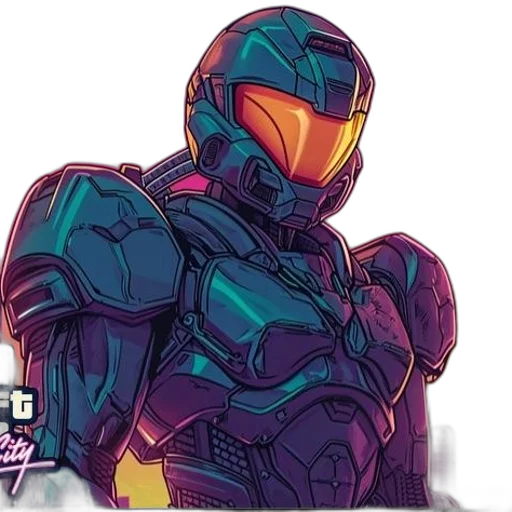 robot, concept art, comic book art, pixel art transparent PNG cut-out