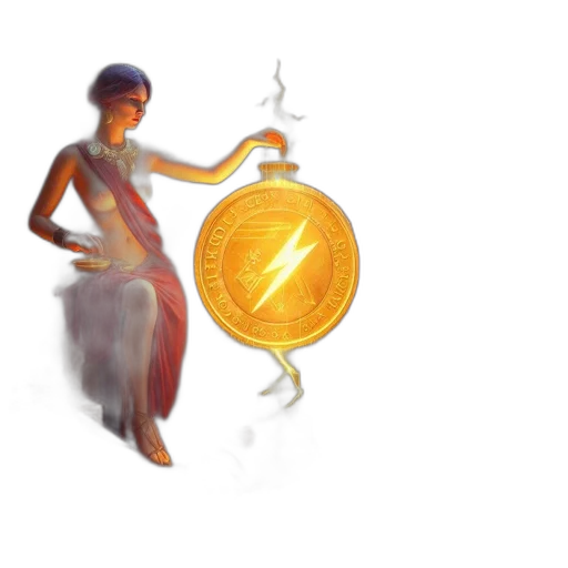 jewelry, staff, dress, concept art transparent PNG cut-out