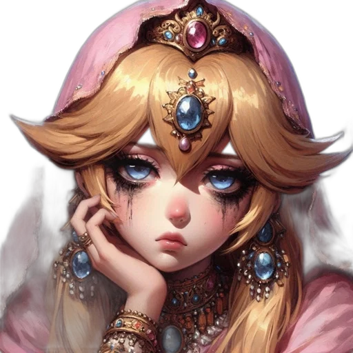 crown, face, jewelry, mask transparent PNG cut-out