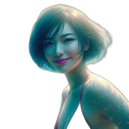 dress, robot, face, concept art transparent PNG cut-out