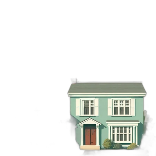 building, furniture, 3d render, concept art transparent PNG cut-out