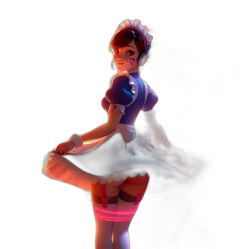 dress, staff, robot, concept art transparent PNG cut-out