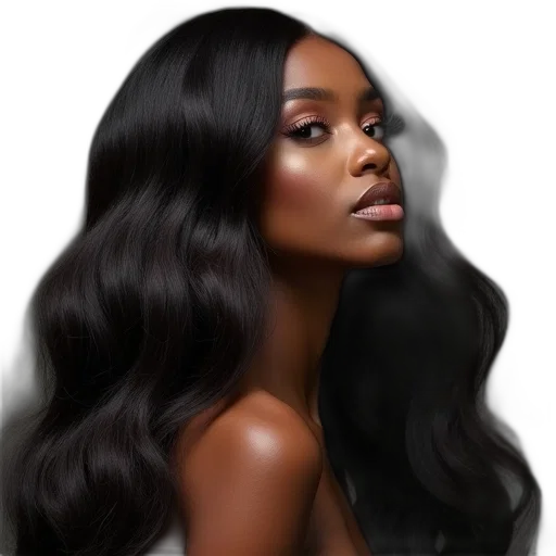 hair, photorealistic, cartoon, concept art transparent PNG cut-out