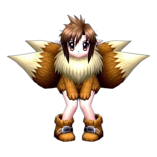 creature, animal, hair, staff transparent PNG cut-out
