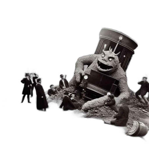 robot, creature, animal, weapon transparent PNG cut-out