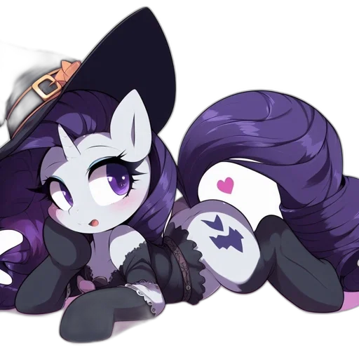 hat, staff, anime, pixel art transparent PNG cut-out