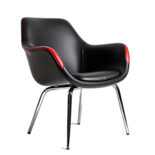 furniture, 3d render, modern, chair transparent PNG cut-out