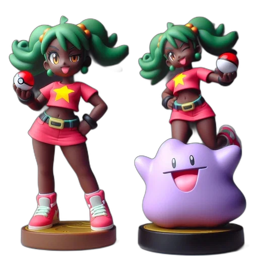 concept art, 3d render, two, 3d-rendered transparent PNG cut-out