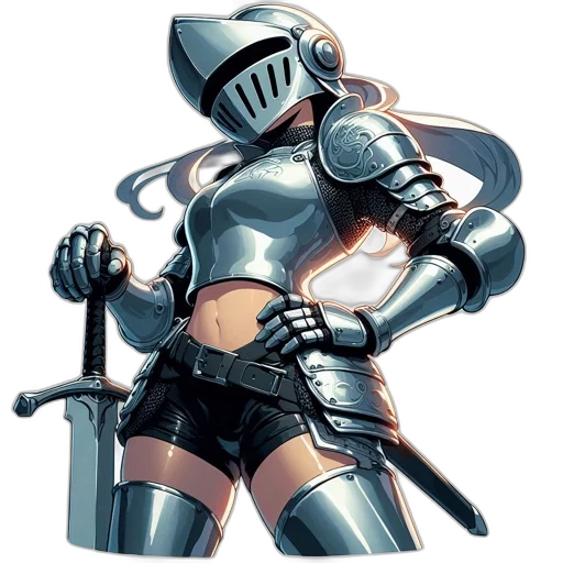 sword, weapon, robot, mask transparent PNG cut-out
