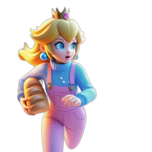 3d render, concept art, fantasy art, vaporwave transparent PNG cut-out