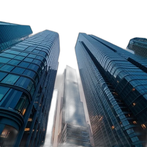 building, 3d render, photorealistic, city street transparent PNG cut-out