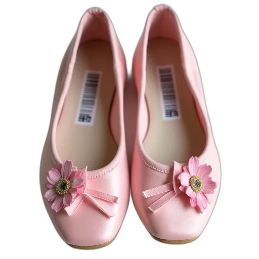 shoes, pastel, pair, pink transparent PNG cut-out