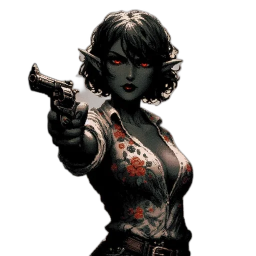 weapon, staff, comic book art, concept art transparent PNG cut-out