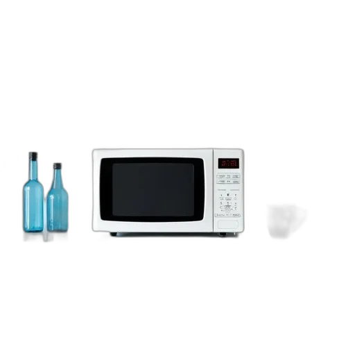 furniture, white, microwave, oven transparent PNG cut-out