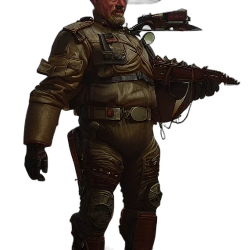 staff, weapon, robot, creature transparent PNG cut-out