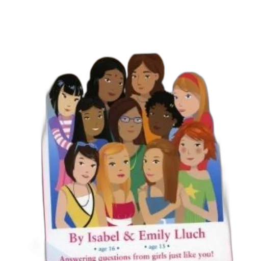book, cover, featuring, group transparent PNG cut-out