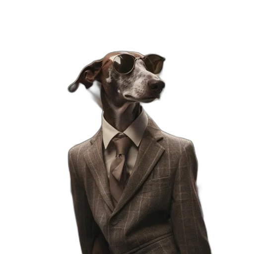 animal, staff, jacket, face transparent PNG cut-out